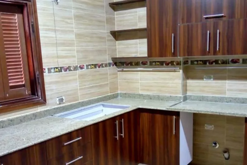 Modern Brown Acrylic Kitchen