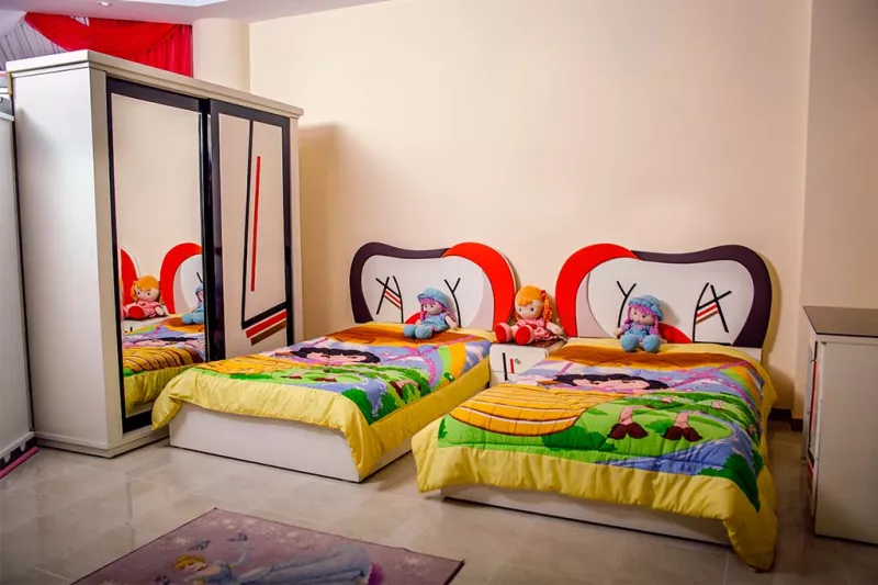 Multi Colours Children's Bedroom | 5  pieces