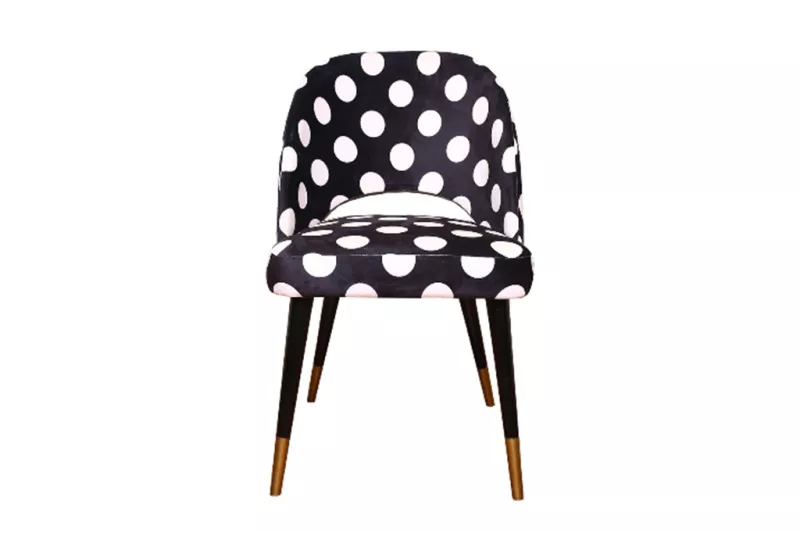 Modern Black and White Chair