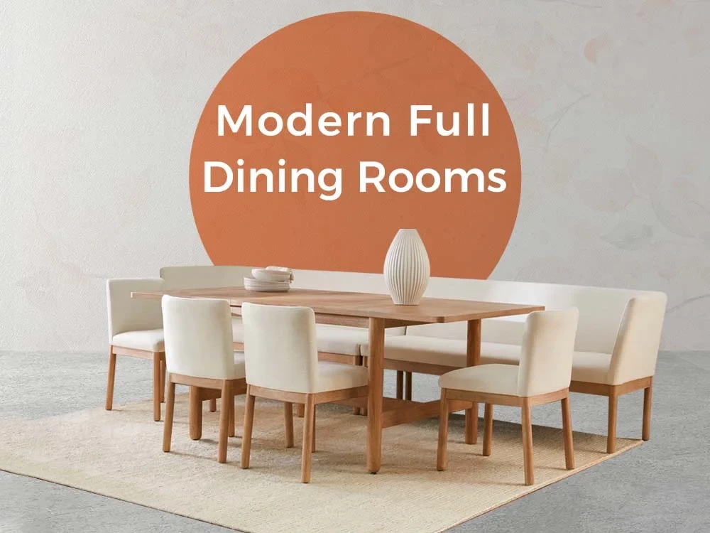 Complete modern dining rooms