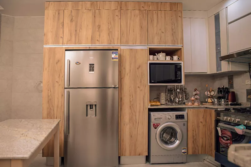 Modern Wooden Acrylic Kitchen